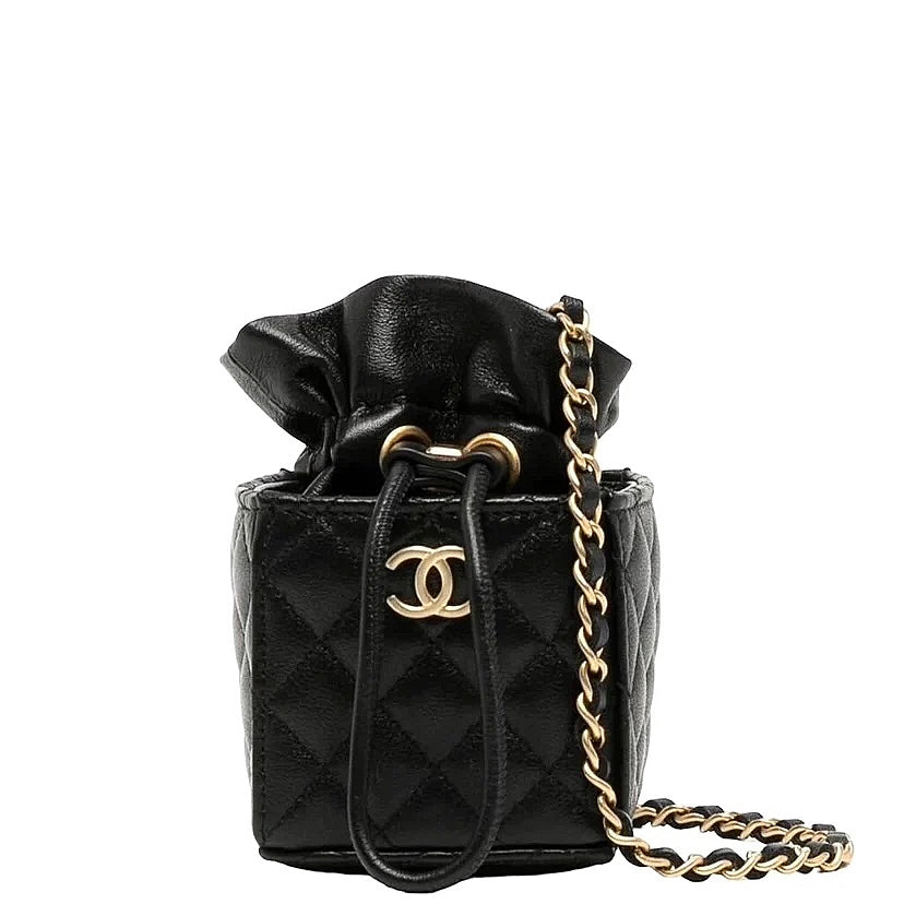 Chanel Mini Drawstring Bucket Bag – shopxthevault